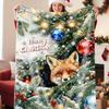 (1pc)Lovely Christmas Animal Blanket Fuzzy Cartoon Blanket for Kids Teens Great New Year Gifts