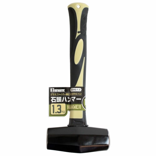 

Молоток Bigman Stone с фиберглассовой рукояткой, 1,3 кг (BSHG-1.3)