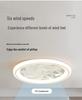 Silent Ultra-Thin Modern Ceiling Fan Lights for Living Room or Bedroom