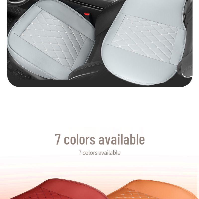 Vier Jahreszeiten Universal Leder Autositzkissen - Rückenfrei, einteiliger Rücksitzbezug.