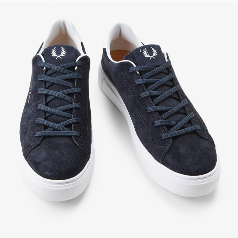Fred Perry Men S Black Suede SneakerS B71 Sfpm2438319 238