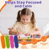 Silicone Sensory Strip Fidget Toys Kids  Decompression Calming Fidgeting Toy Adults Stress Desk Anxiety Relief Sensory Toy