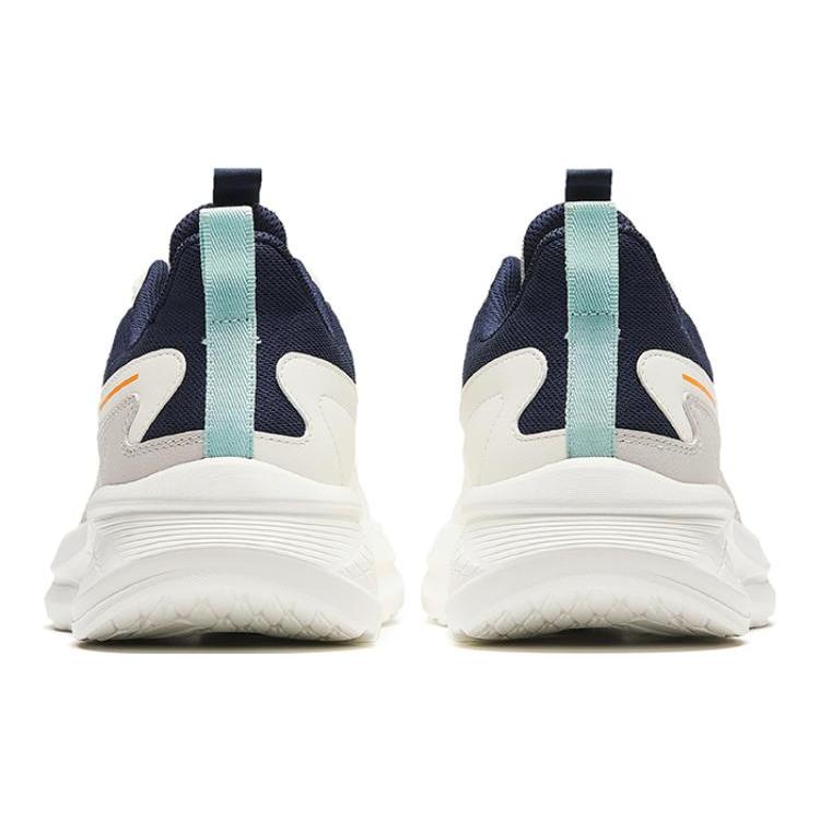 Anta Slip Resistant Abrasion Resistant Low Top Running Shoes Men's White 912345579-7