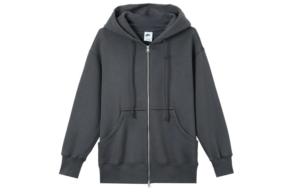 Nike Jackets Women's Gray 060 Hooded Fleece Lined Other DQ5759-060