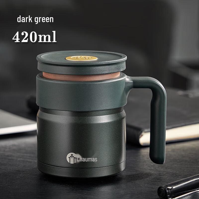 FUGUANG Chamas Yixing Purple Clay Vacuum Office Mug 420ML