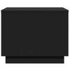 LED Coffee Table Black 50 x 50 x 40 cm
