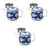 Set aus 3 Majolika SS Töpfen x 10 cm Arita Ware Arita Setomonohonpo [10 (550cc)] Töpfe, Ware,