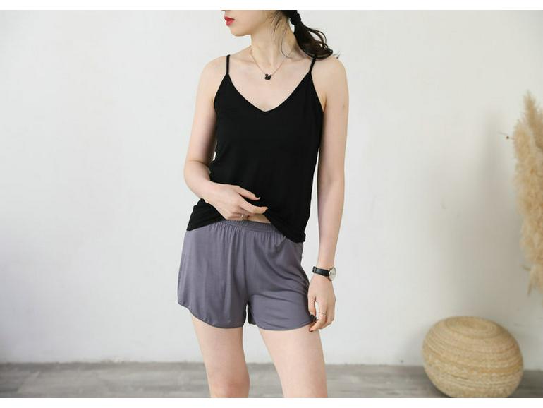 Women's V-Neck Modal Cotton Plus Size Loose Camisole Vest - 2021 Spring/Summer Collection