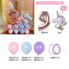 18Pcs Rainbow Unicorn Birthday Decoration Balloons Set Girl Pink Latex Balloon Birthday Supplies Baby Shower Air Globos