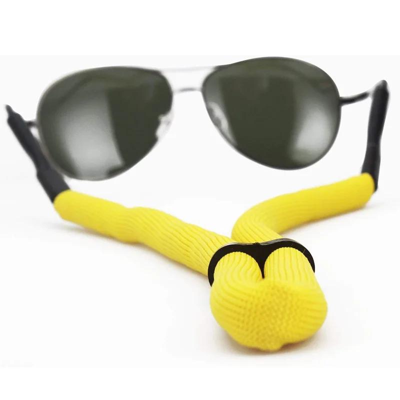 Chaîne de Lunettes de Soleil Flottantes Unisexe pour Sports Nautiques Cordon Antidérapant Cordons de Lunettes Bande Cordon Support Lunettes de Natation Lunettes de Lecture Sangles