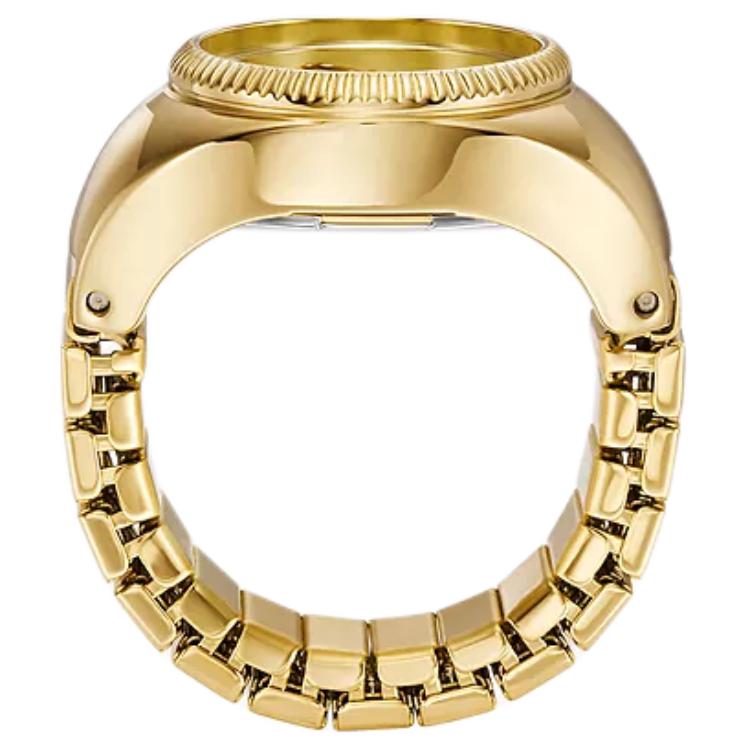FOSSIL Wrist Watch Quartz Movement Stainless Steel Strap 15mm Gold Dial Women's Watch 50m Water Resistant ES5246