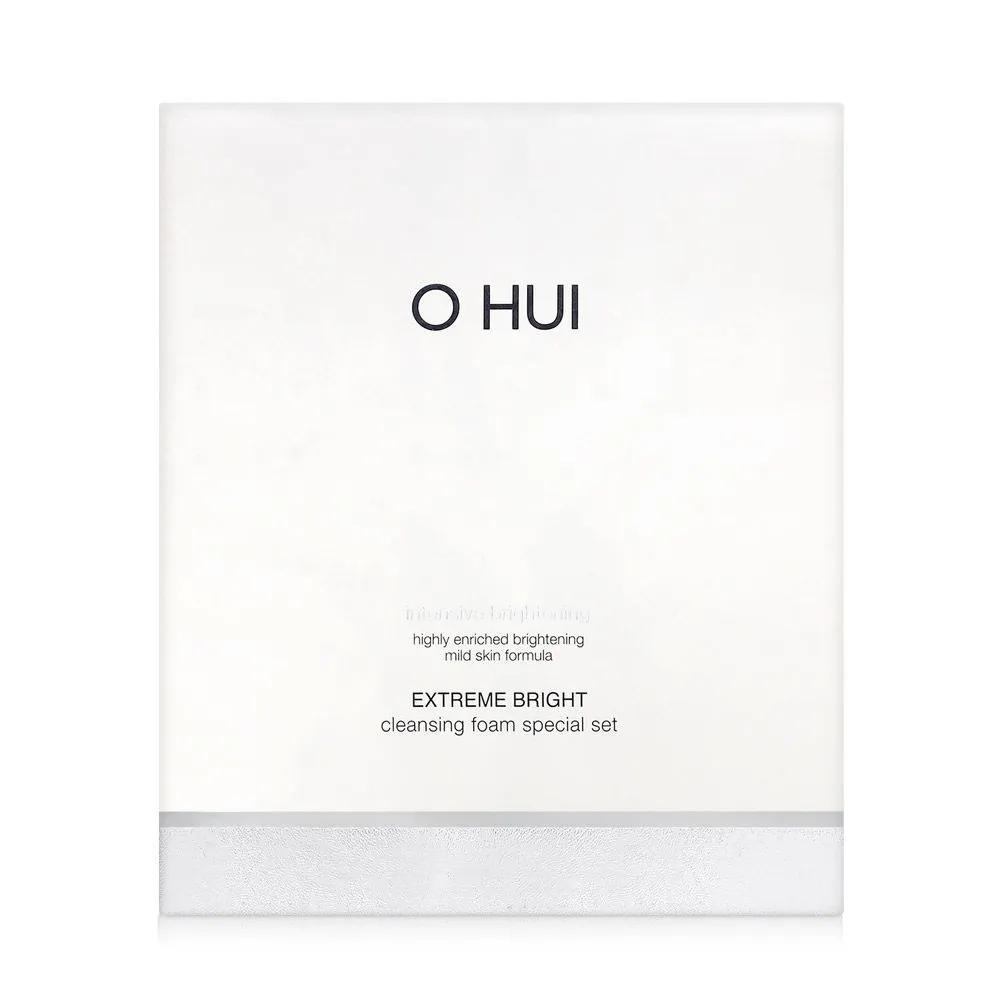O HUI Extreme White Bright Cleansing Foam Set