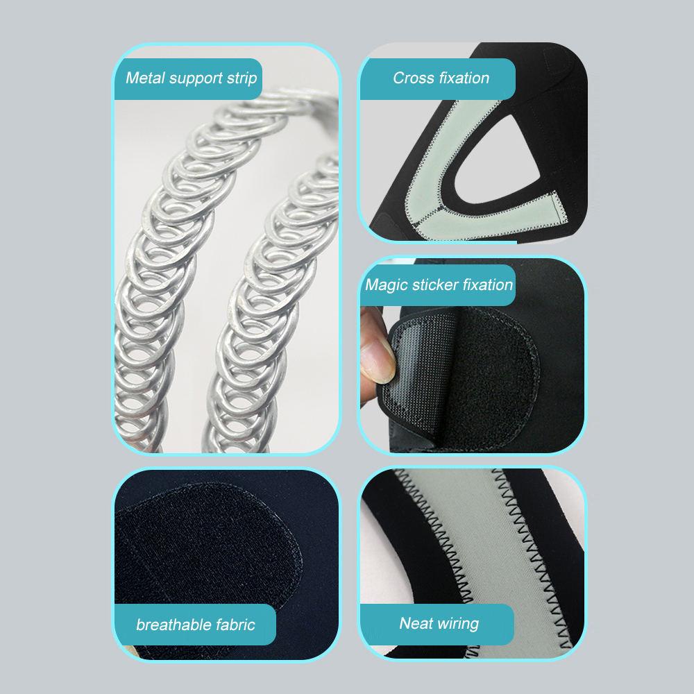 1Pcs Knee Brace for Women Man,Compression Knee Sleeve with Bilateral Stabilizers, Knee Support for Meniscus Tear, Arthritis Pain