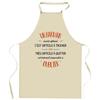 Tablier de cuisine - Un Barman aussi génial - Coton - Impression durable en France - Usage polyvalent