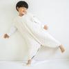 angerolux Made in for Preventing Colds and Poor Sleeping Positions Year-Round Sleeper, Breathable, Japan, 2-Way, 6-Layer Gauze, Off-White/Moss Gray,