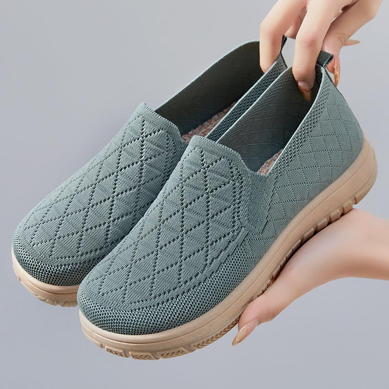 Women's Versatile Summer Low-Cut Slip-On Flat Shoes - Soft Sole Comfortable