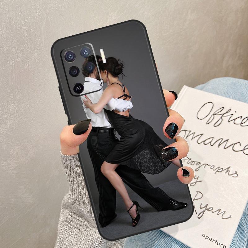 Latin Tango Dancing Dance Case For Oppo A78 A98 A18 A38 A58 A60 A80 A40 A77 A57 A17 A74 A54 A94 A96 A76 A16 A15 A5 Pro