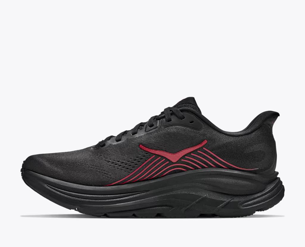 1176572-BLCKP Hoka Clifton 11 "Black/Black/Pewter" (Men's)