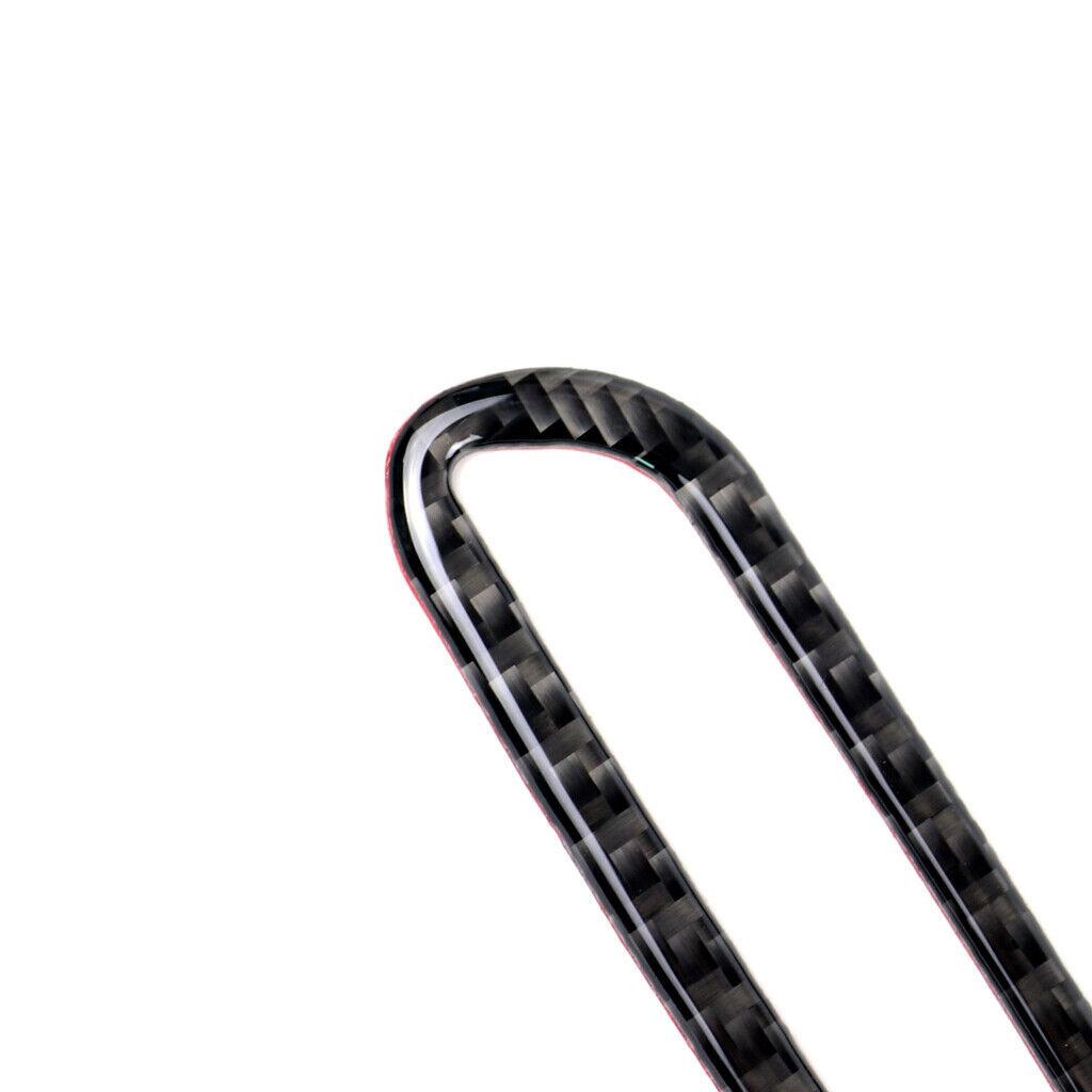 1Pcs For Cadillac XT5 2016-2017 Carbon Fiber Inner Seat Switch Panel Frame Trim