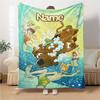 Custom Name Ghostly Urban Legends blanket for Couch & Bed, Plush Cozy Fuzzy Blanket Super Soft & Warm Blankets for Fall and Winter. 0908158