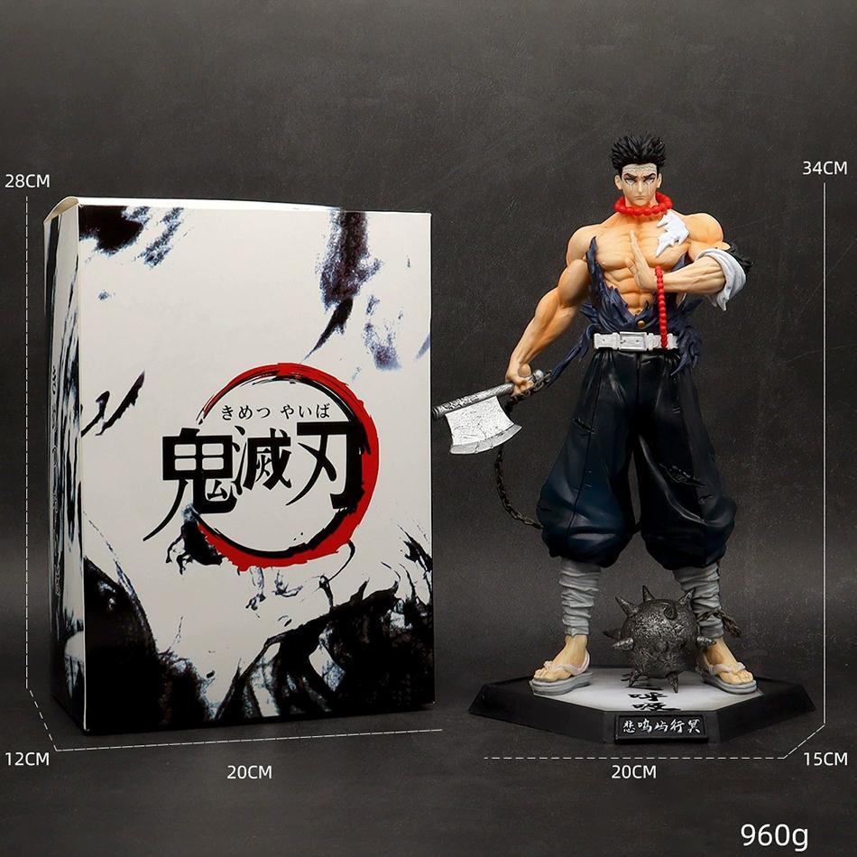 Anime Demon Slayer Kimetsu No Yaiba Figur Giyuutarou Daki Kokushibo Tsugikuni Yoriichi Douma Inosuke Actionfiguren Modell Spielzeug