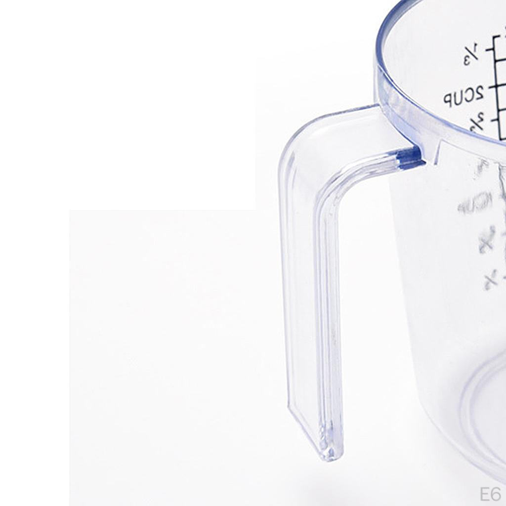 Measuring Cup Jug with Spout for Milk Liquid Measuring, Kitchen Baking Cooking Untensil