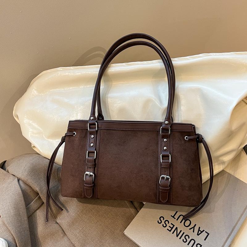 Torba Tote o Dużej Pojemności z Nadrukiem Leoparda - Jesień 2025 Retro Torba na Ramię dla Kobiet