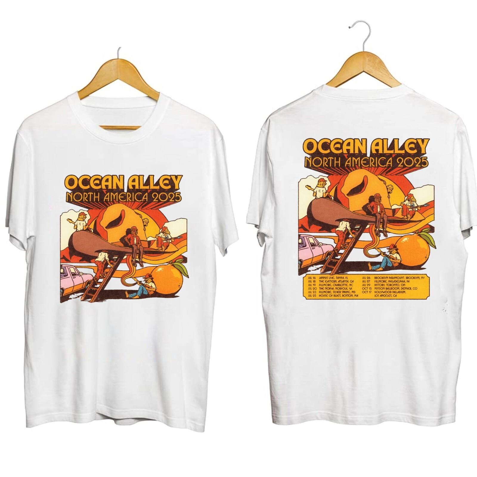 Ocean Alley North America 2026 Tour Shirt All Size S-4XL For Fans XL