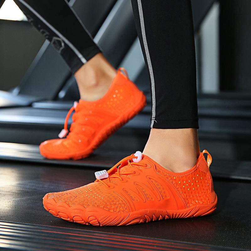Outdoor mountaineering, cycling, sports, breathable and quick-drying, creek wading shoes, five-finger fitness, beach swimming, diving shoes