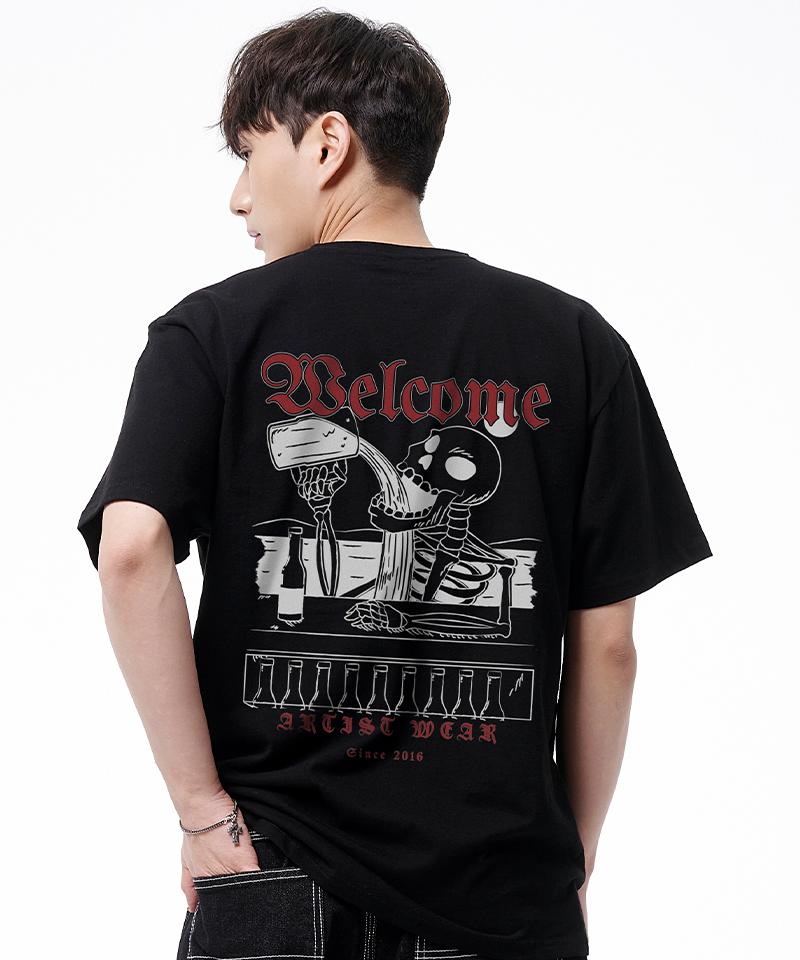 ARTISTWEAR [Atw] Welcome Short Sleeve T-Shirt