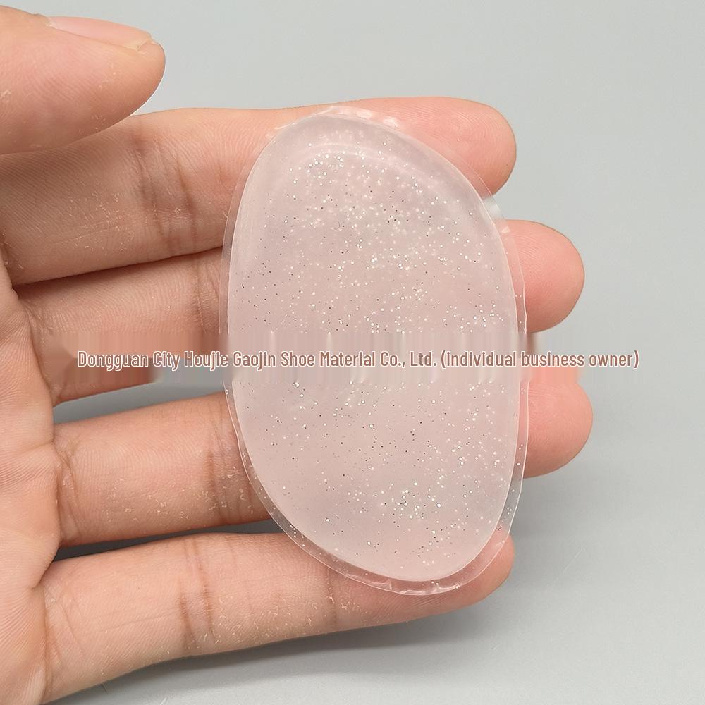 Silicone Transparent Jelly Makeup Puff, Easy Application, Non-Absorbent, Super Soft, Q-Elastic Cushion for Wet Use