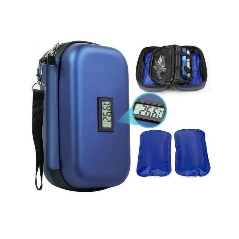 24h Insulin Kühlertasche Reiseetui Medikamentenkühler Grad Celsius