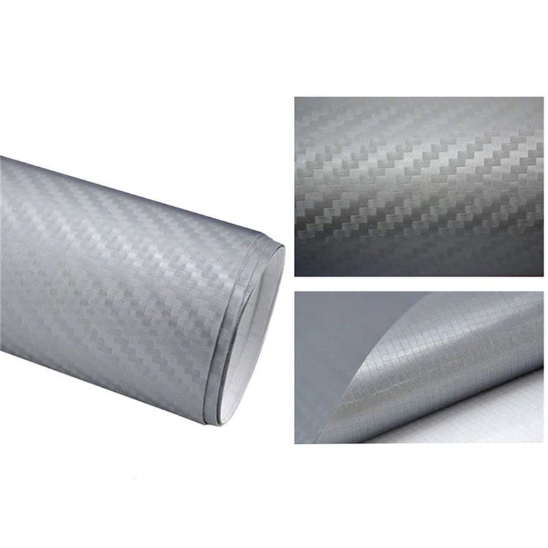 152/127cm Colorful 3D Carbon Fiber Vinyl Car Wrap Sheet Roll Film Car Sticker Car Decal Car Styling Car Accessories