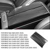 Carbon Fiber Armrest Box Protective Pad For Mercedes-Benz W205 W177 15-25 Central Console Cushion Cover Stickers Car Accessories