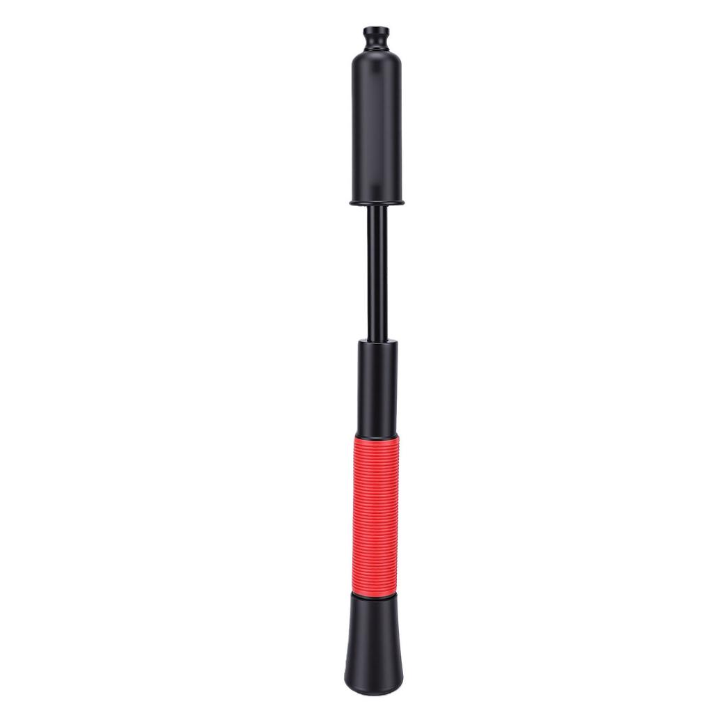 Ball Pump with Needle Storage Basketball Pump for Soccer Football Volleyball Push Pull Inflating System Black