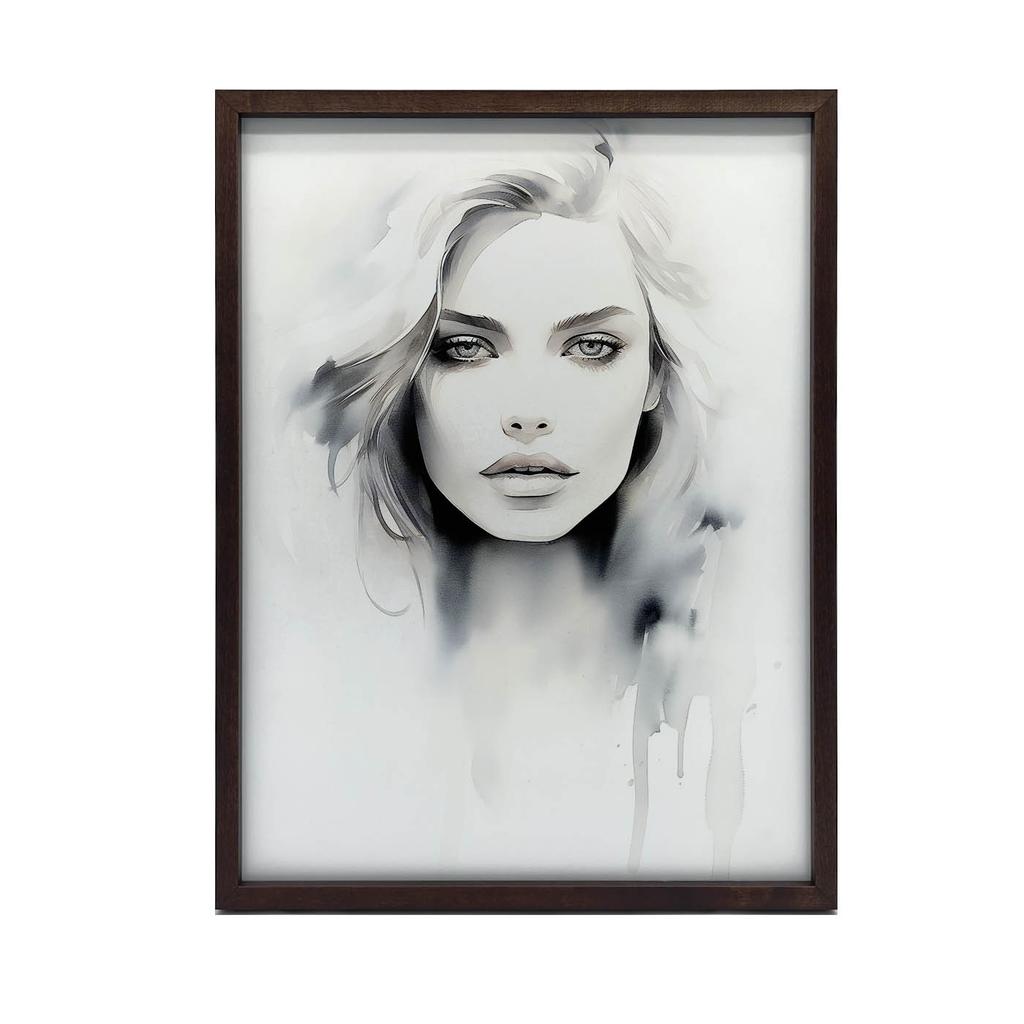 Schöne Frau Schöne Frau, 50X70 Cm, Ohne Rahmen, Mattes Papier 230 Gsm