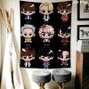 Snowman anime Pattern Home Decor Tapestry, Wall Hanging, Decorative RV Wall Cloth.ZGT0914413