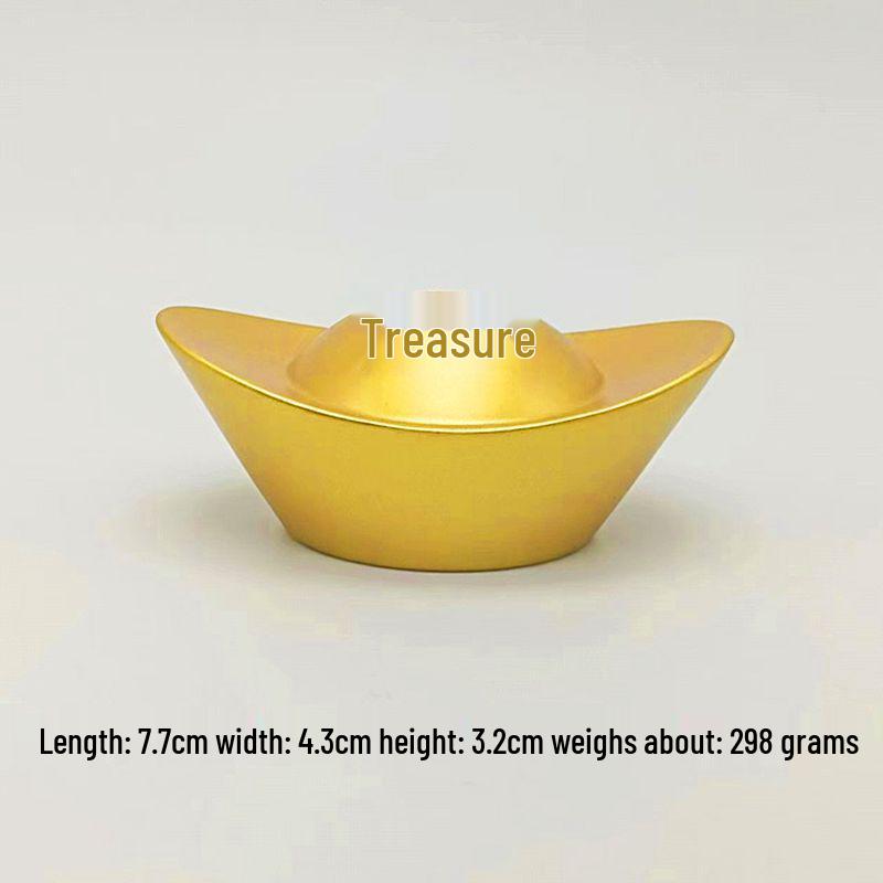 Lingots Dorés Décorations Festives - Ornements Trésors du Festival du Printemps