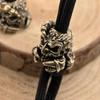 Scorpion Skull Brass Knife Bead Edc Outdoor Diy Paracord Handmade Woven Lanyard Pendant Umbrella Rope Bracelet Charm Accessories
