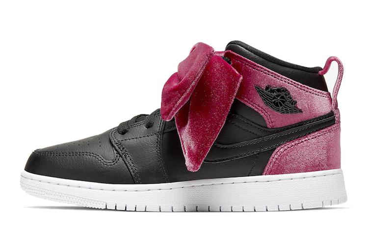 Jordan 1 Mid Bow Черный Благородный Красный GS CK5678-006 39