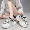 Women's Plus Size 41 43 Casual Sneakers  Autumn New Height Increasing 7cm Dad Shoes Muffin Couple Style