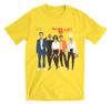 The B-52s Mens T-shirt - B52s Yellow Debut Album Cover Shirt - New Unisex T-Shirt