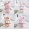 Charming Plush Bear Keychain Toy Cute Rabbit Bag Ornament Gift