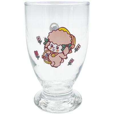 Sun Art Raffy Parfait Glass with Short 7 X 11cm Made In Perfect for Swimmer Birthday Gift and Product "SWIMMER" Round-Footed Stem, Approx. Diameter,