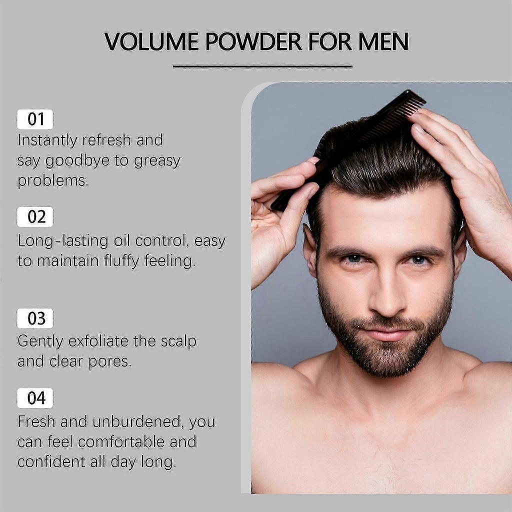 2x Hair Styling Powder, Volume Powder - Instantly Adds Texture & Volume, All-Natural Ingredients, Strong Hold