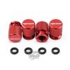 AJR1 4PCS Car Wheel Tire Valve Caps Tyre Stem Covers Airdust Waterproof For Ford Ranger Accessories