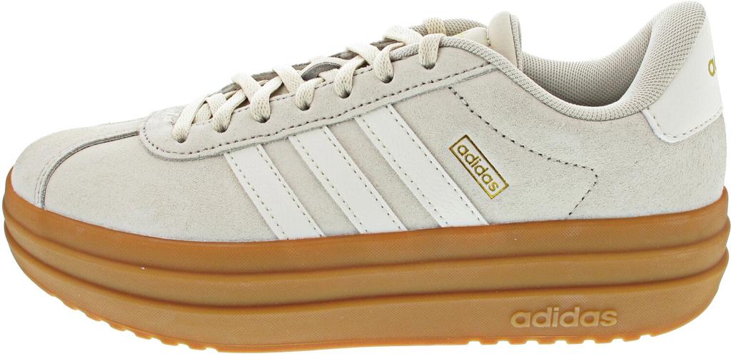 Women's Sneakers Adidas VL Court Bold Aluminum/brown White/gum10