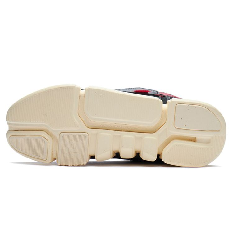 Li-Ning Wudao Ace Fabric Leather One-Piece Weave Anti-Slip Wear-Resistant Low-Top Sports Casual Shoes Men Sneakers Cold-Sand-Black AGWR019-2