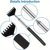 1pcs Stainless Steel Telescopic Itching Device, No Need For People To Scratch The Back, Portable Scratching Device For The Elderly At Home