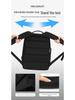 Baron Men's Minimalist Business Backpack: Lightweight, Large Capacity for Travel, Work, and Commute, Fits Laptops.
